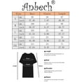 thumbnail image 3 of Anbech Women V Neck Lace Shirt Short Petal Sleeve Tshirt Casual Loose Summer Tee Tops, 3 of 3