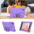 thumbnail image 4 of Dteck Kids Case for iPad mini 5/mini 4/mini 3/mini 2/mini 1 7.9-inch,Cute Butterfly EVA Case Kickstand Lightweight Cover with Shoulder Strap for iPad mini 2019/2015/2014/2013/2012,Lightpurple, 4 of 7