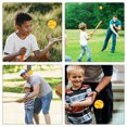 thumbnail image 3 of 5 Pcs Balles de Softball en Éponge PU pour Entraînement de Baseball, 3 of 9