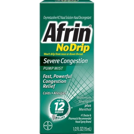 Afrin® No-Drip Severe Congestion, 0.5 fl. oz.