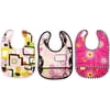 Kushies Lightwt Waterproof Inf Bib 3 Pk
