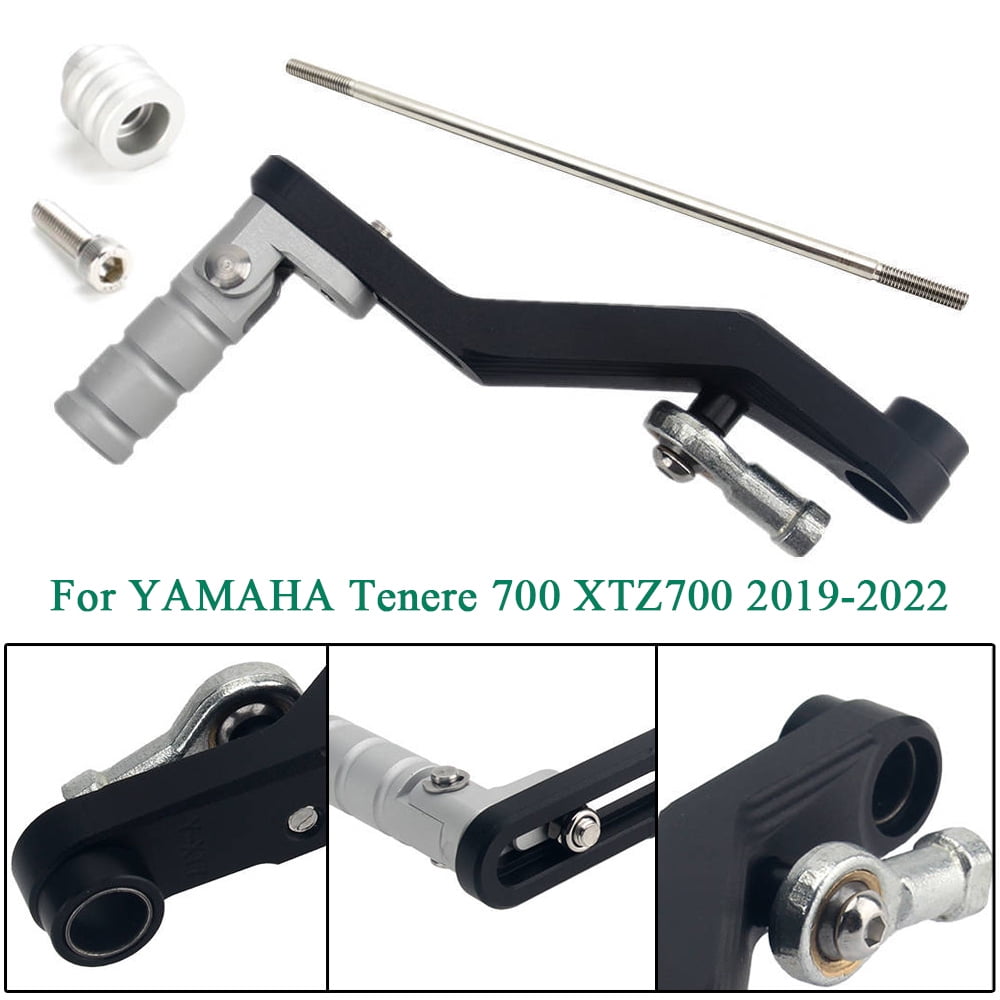ALLTIMES Motorcycle Shift Lever, for YAMAHA Tenere 700 XTZ700 20192022, Black CNC Billet