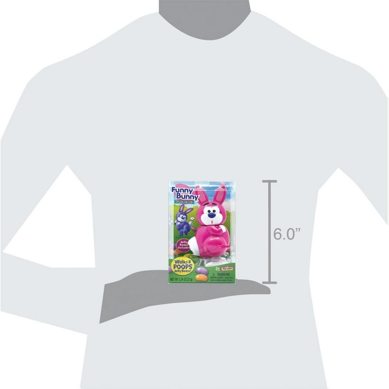 Treat Street Funny Bunny Walking Jelly Bean Dispenser