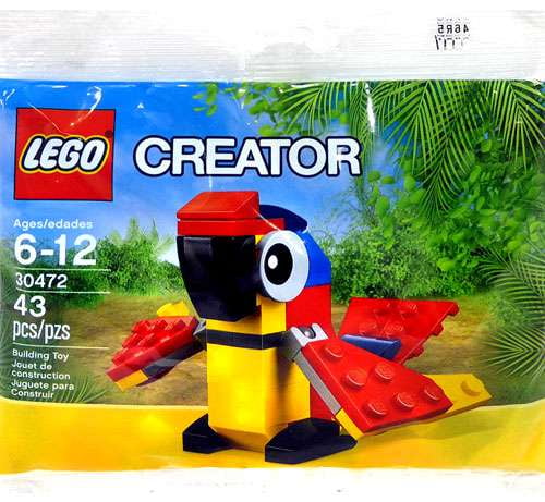 LEGO Creator Polybag 30472 Parrot Perroquet Neuf Sachet Scellé 