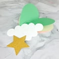 thumbnail image 4 of Guardoinrt 4pack/lot Add Whimsical Charm To Event With 3D Paper Hot Air Balloons Beautiful Decorations Easy type 1, 4 of 6