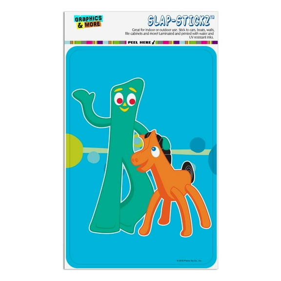 Gumby Pokey Bendy Buddies BFFs Home Business Office Sign