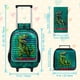 thumbnail image 4 of Mochila con Ruedas AGSDON 3 Piezas para Niños con Lonchera Dinosaurio Verde, 4 of 9