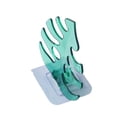thumbnail image 2 of Soporte de cepillo de de pared sin perforaciones soporte de de hoja de palma organizador de de uñas colgantes s verde Macarena Porta cepillo de dientes, 2 of 6