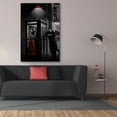 thumbnail image 3 of Epic Graffiti 'Midnight Matinee BW' by Chris Consani, Canvas Wall Art, 40"x60", 3 of 8