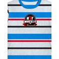 thumbnail image 4 of Hot Wheels Red, Boys Graphic Crew Neck Short Sleeve Embroidered Striped Tee, Sizes 4-18, 4 of 4