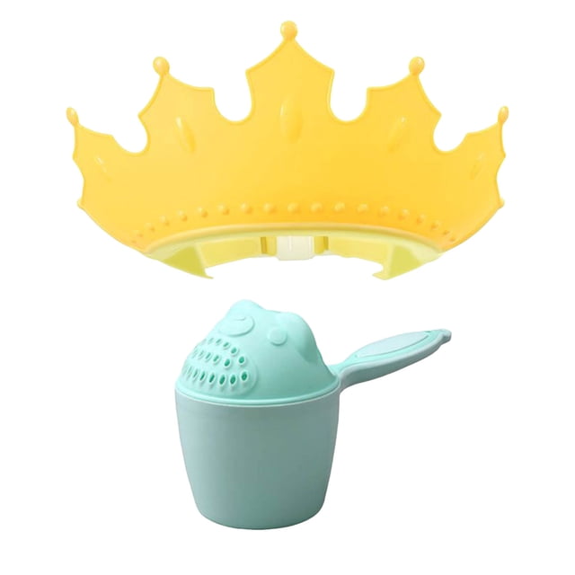 Bath Toy Product for Kids Cap and Hair Washing Cup Set with Shampoo Hat for Gentle Hair Rinsing and Baby Bath