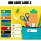 thumbnail image 2 of Children's Name Label Specifications Marking Cartoon Stickers Water Cup Pencil Stationery Self-adhesive Label, 2 of 4