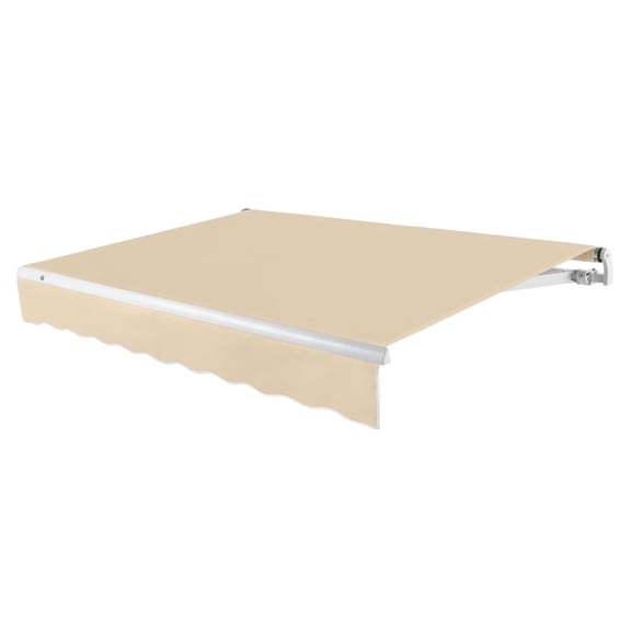Awntech 20' x 10' Maui Left Motor Left Motorized Patio Retractable Awning, Tan