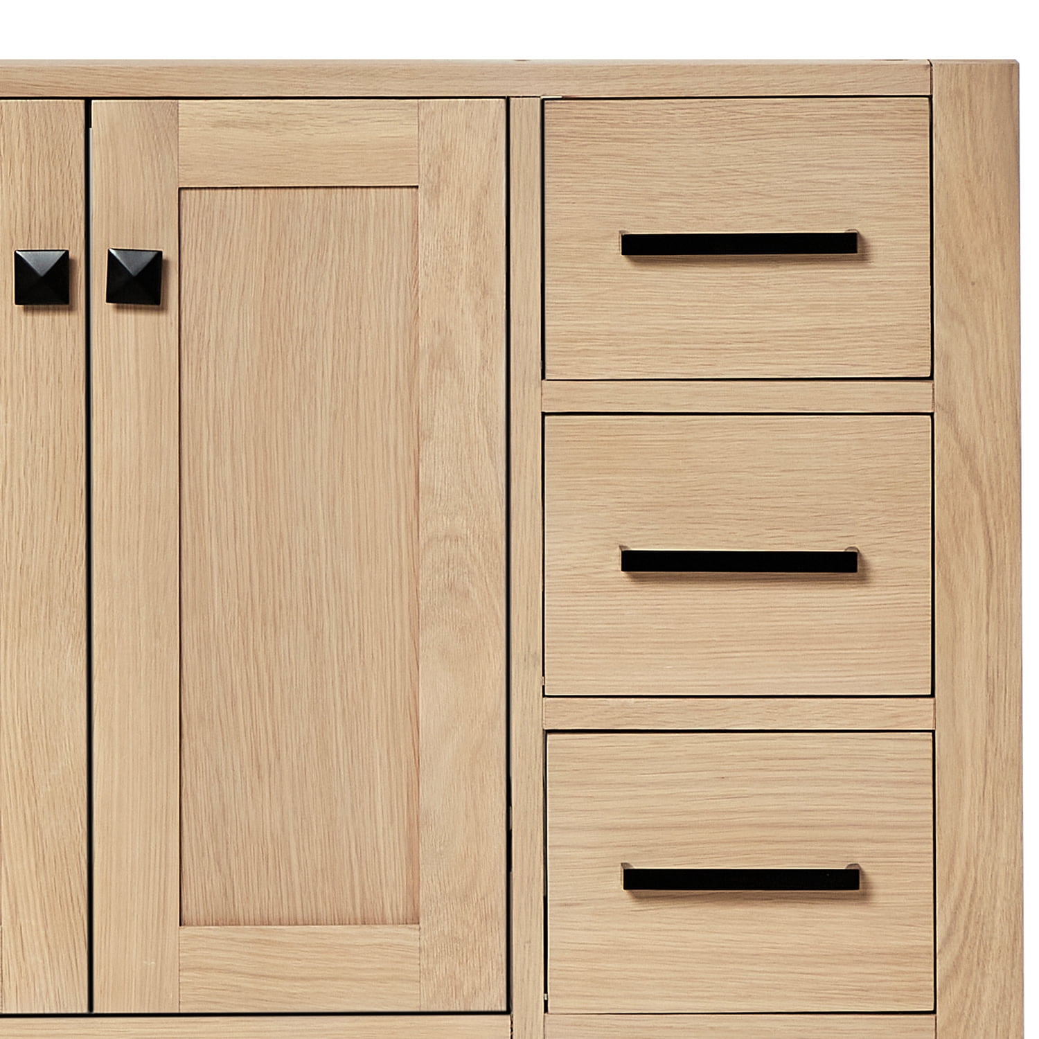 ARIEL Cambridge 42 in. W Vanity Cabinet Only in Grey