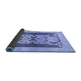 thumbnail image 2 of Ahgly Company Indoor Rectangle Abstract Blue Modern Area Rugs, 6' x 9', 2 of 4