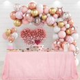 thumbnail image 1 of GFDYREE Sequin Tablecloth, Rectangular, 60"x120", Pink, 1 of 7