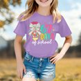 thumbnail image 2 of FYEGRE T-Shirt Mème 67 Ans pour Enfants, Imprimé Numéro Cool, Graphique, Manches Courtes, pour Garçons, Jeunes, Usage Quotidien Décontracté, Violet, 6-7 Ans, 2 of 4