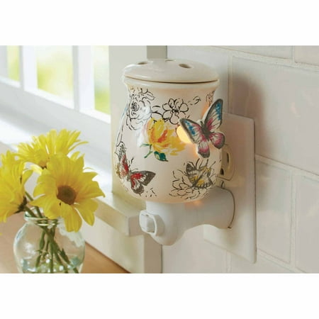 Better Homes & Gardens Butterflies Wall Accent Scented Wax Warmer