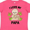 thumbnail image 4 of Inktastic Cute Sloth I Love My Papa with Green Leaves Boys or Girls Toddler T-Shirt, 4 of 5