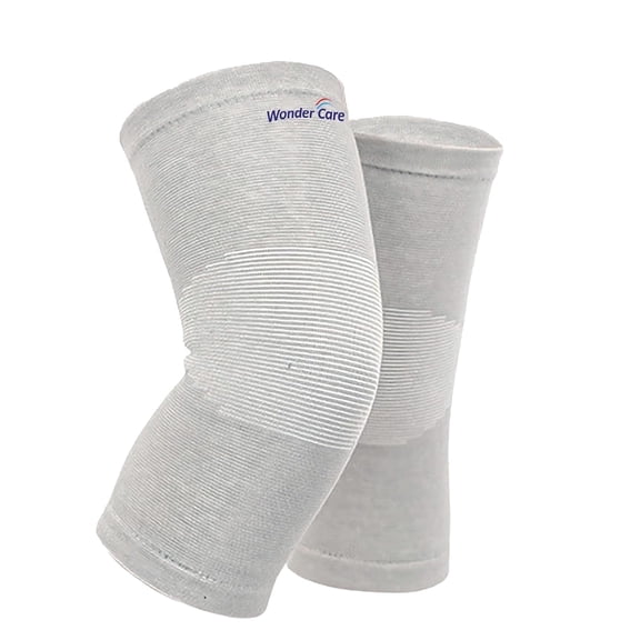 Wonder Care 2-Pack Bamboo Knee Compression Sleeve for Men and Women, Compression Knee Sleeve for Running, Volleyball, Gym Weightlifting Made from Bamboo Yarn, Perfect Knee Brace for Knee Pain 3XL