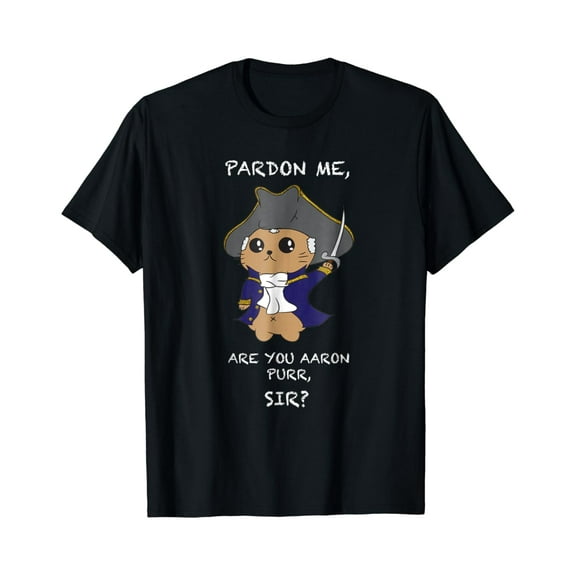 Cute Hamilton Cat Version Two T-Shirt