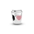 thumbnail image 1 of VASO DE CAFE CORAZON ROSA, 1 of 2