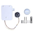 thumbnail image 3 of jifeng Hidden Document Drawer Lock Lock for Home Office Furniture White, 3 of 9