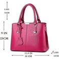 thumbnail image 2 of Bolso de mano tipo cartera para mujer, bolso tote con asa superior, bolsos de hombro y carteras., 2 of 5
