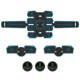 thumbnail image 1 of Estimulador Muscular Abdominal 6 Modos Fitness Entrenamiento para Abdomen Brazo Cadera Pierna, 1 of 9