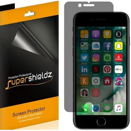 [2-pack] Supershieldz for Apple iPhone 8 Plus Privacy (Anti-Spy) Screen Protector Shield