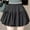 #6Gray, variant on Byworldtasic Womens Solid Color Skirts Women's Y2K Bubble Shorts Elastic High Waist Ruffle Shorts Summer Fashion Short Skirts with Bow