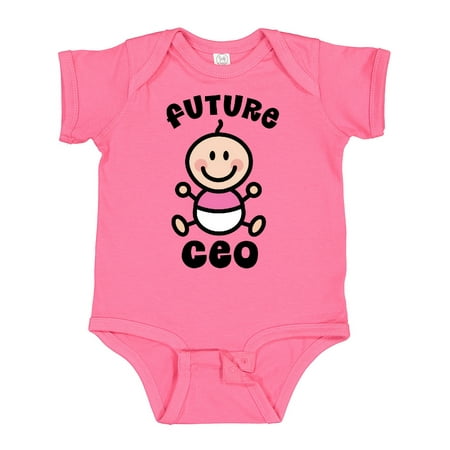 

Inktastic Future CEO Gift Baby Girl Bodysuit