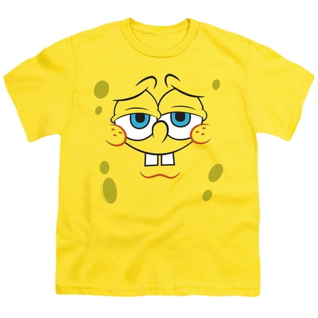 Spongebob Confident Face Unisex Youth T Shirt