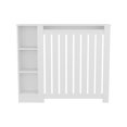 thumbnail image 6 of Depot E-Shop Jesup Radiator Cover Cabinet, 3 Shelves, White, 6 of 6