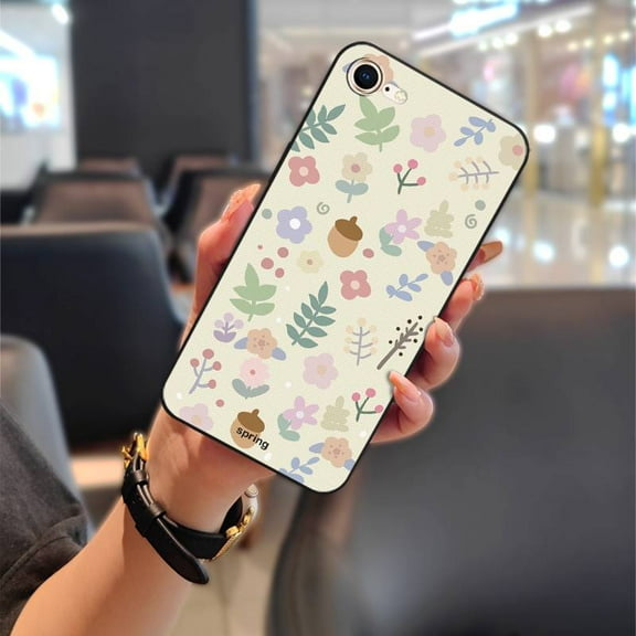 KDY-Phone Case For iphone 7/8/SE 2020/2022/SE2/SE3/ip7/ip8, TPU Animals Waterproof Shockproof Soft case Phone Pouch Cute Anti-knock Graffiti Dirt-resistant Full wrap Durable Anti-dust