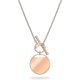 thumbnail image 4 of Ginger Necklace, Earrings, and Bracelet Jewelry Collection, Clear Crystals, Grey Crystals, Blue Crystals February1--T Bar Rose Gold Tone Finish-Model T Bar Rose Gold Tone Finish, 4 of 5