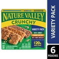 thumbnail image 3 of (12 pack) Nature Valley Crunchy Granola Bars, Variety Pack, 12 Count, 8.94 oz (6 Pouches), 3 of 16