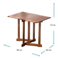 thumbnail image 4 of Mesa Plegable Mainstays de Madera, 4 of 4