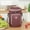 Wine, variant on Byujiro Round Portable Lunch Bag Student Lunch Bag Crossbody Insulated Bag Picnic Cooler Insulated Bucket Storage Bag