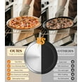 thumbnail image 5 of Yuiicaov Stainless Steel Pizza Pan 16 inch, Pizza Pan for Oven, Steel Pizza Tray, Thick Round Pizza Plate Pizza Baking Sheet, Easy Clean & Dishwasher Safe, Set of 1, 5 of 10