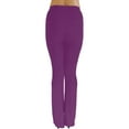 thumbnail image 3 of Vivian's Fashions Flare Bottom Pants, Junior Size (Purple, 1X), 3 of 3