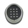 thumbnail image 2 of Metal Wireless Keypad Gate Opener Keypad Rolling Code 433Mhz Keypad for Garage Gate Door Access Cont, 2 of 5