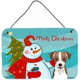 thumbnail image 6 of Carolines Treasures BB1845DS812 Snowman With Shiba Inu Wall and Door Hanging Prints, 6 of 7