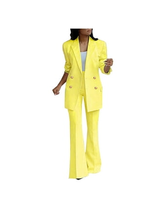fvwitlyh Fall Pant Suits for Women Women's Solid Color Plush