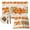 Orange, variant on Orange Pumpkins Fall Placemats Set of 6, Thanksgiving Maple Leaves Farmhouse Washable Wipeable Table Mats for Dining Tables, Indoor Outdoor Kitchen Place Mats for Holiday Party Table Decor
