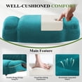 thumbnail image 6 of JONPONY Tall Office Chair for Standing Desk, Ergonomic High Office Chair with Adjustable Foot Ring, Flip-Up Armrests, Lumbar Support for Home office ,Blue, 6 of 12