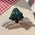 thumbnail image 1 of Cinta de pelo de Papá Noel para mujer y niña, pinza para el pelo, cuerda de pelo de felpa, tocado de fiesta de Navidad, diadema de moño de cola de caballo, Otoño e Invierno, 1 of 4