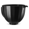 thumbnail image 4 of KitchenAid® Bol en céramique coquillage noir de 5 pintes, 4 of 6