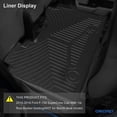 thumbnail image 6 of RVNI All-Weather TPE Rubber Front and Rear 3-Piece for 2015-2023 2024 Ford F150 Super Crew Cab Floor Mats Set, 6 of 7