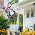 thumbnail image 5 of Patriotic 4th of July Garden Flag 12x18 Inch Double Sided Outside One Nation Under God American Eagle Yard Flag Independence Memorial Day Outdoor Decoration,Garden Flag, 5 of 6